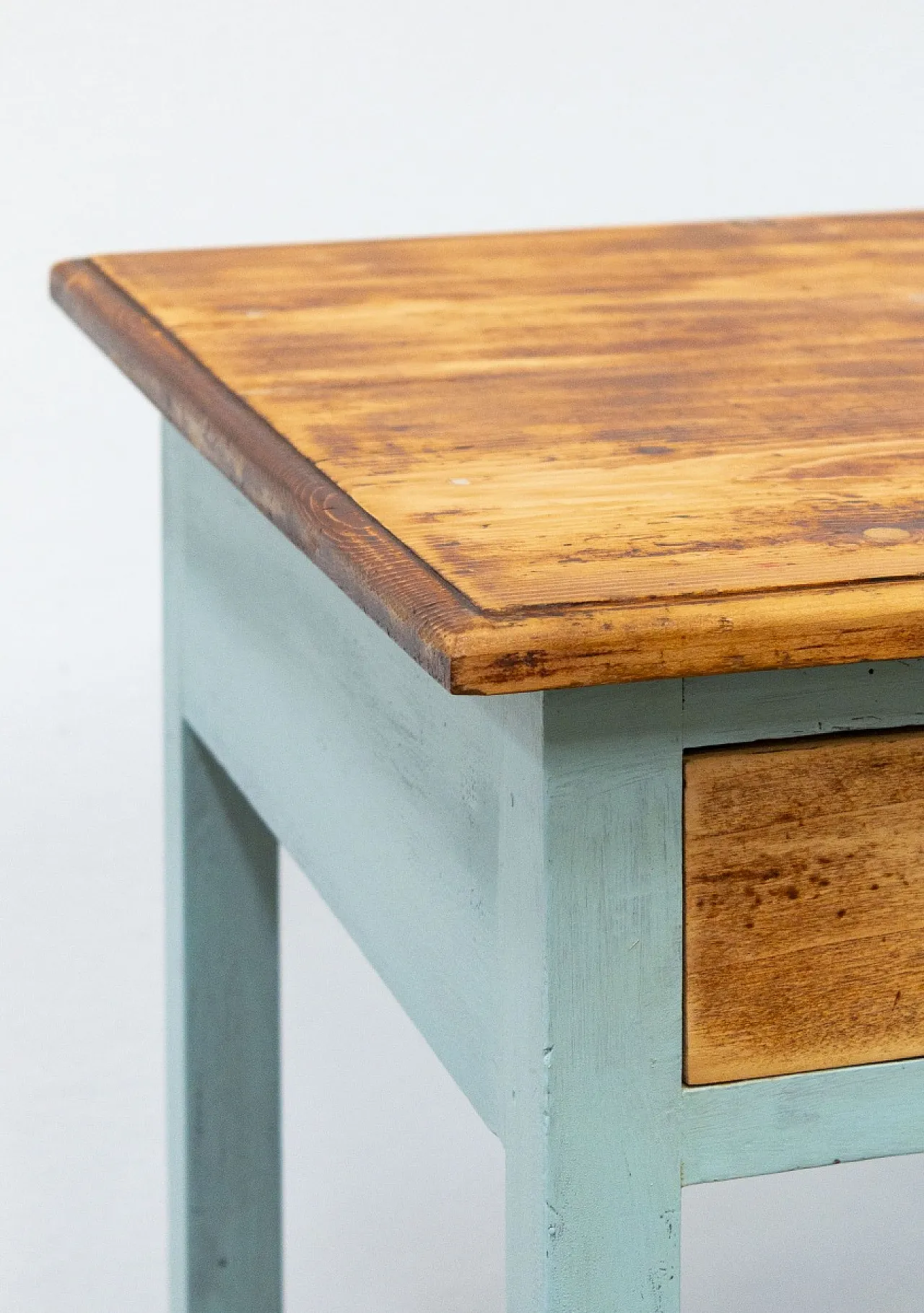 Firwood writing desk, early 20th century 14