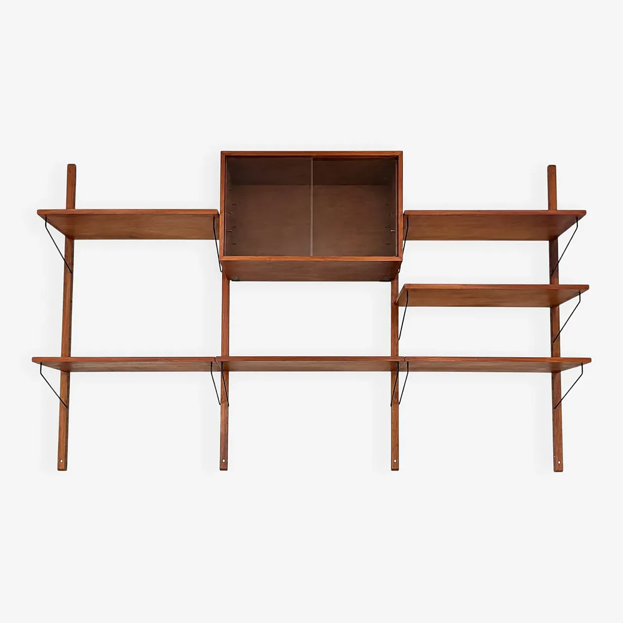 Modular wall shelf du Poul Cadovius, late 20th century 1