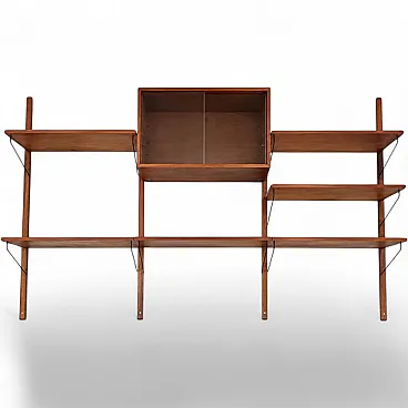 Modular wall shelf du Poul Cadovius, late 20th century