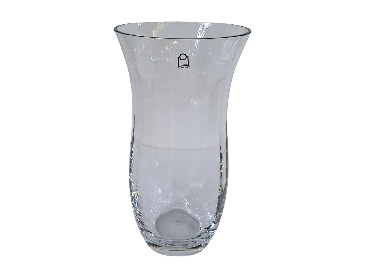 Table Center Vase in Crystal Handarbeit by Ichendorf, 70s 1