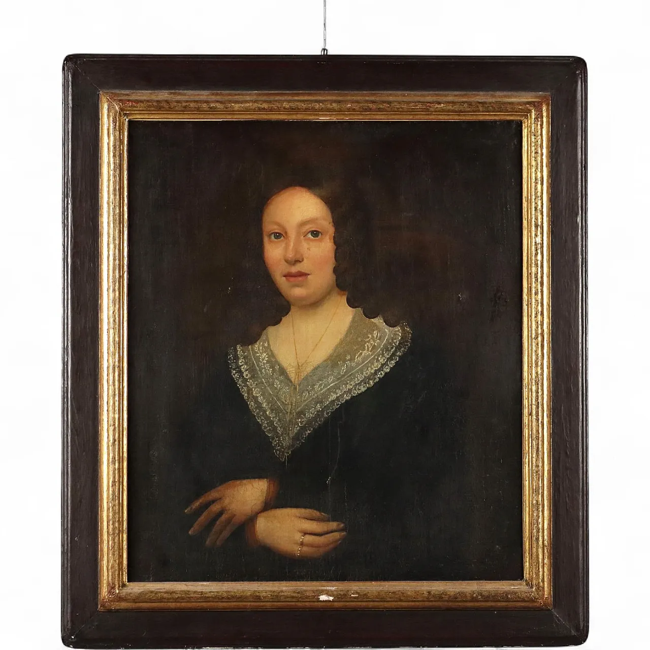 Portrait of a Young Woman, oil on canvas, 19th century 10