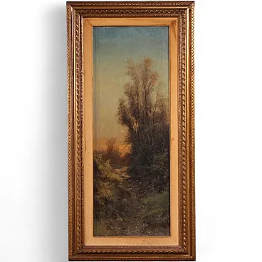 Paesaggio boschivo di Marko, '800