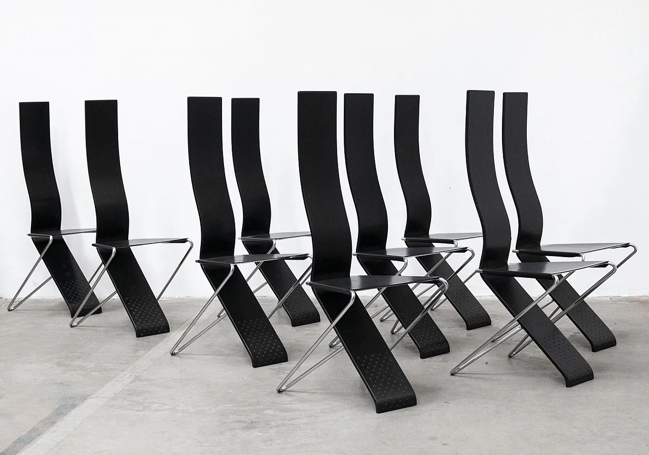 Imprint Chair by Pietro Arosio, 1980s 16
