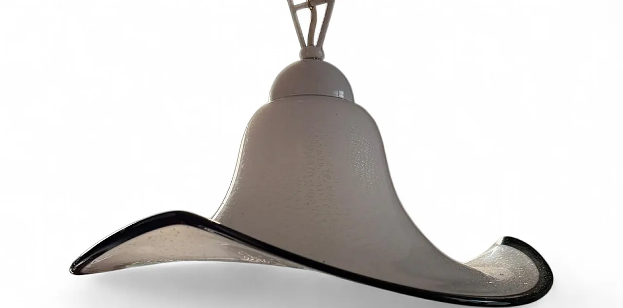 Pendente in vetroWavy Hat, anni '60 10