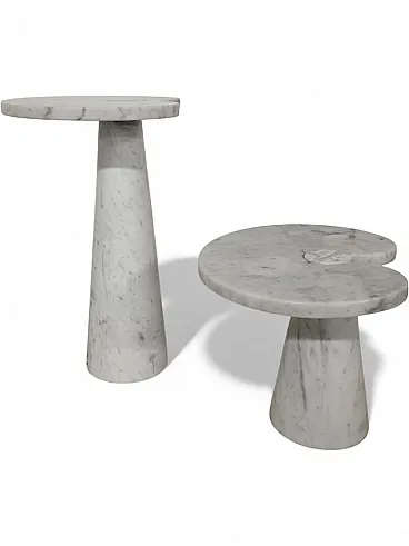 Pair of coffee tables Eros by Angelo Mangiarotti for Skipper, 1970s