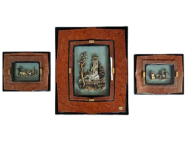 Art Triptych Alessandro Zenobi, 90s
