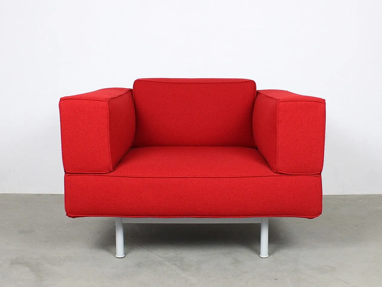 Coppia poltrone 260 Reef di Piero Lissoni per Cassina rossa, 2000 1