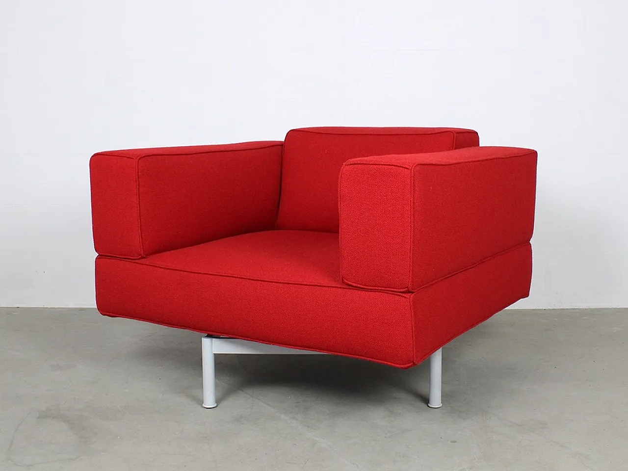 Coppia poltrone 260 Reef di Piero Lissoni per Cassina rossa, 2000 2