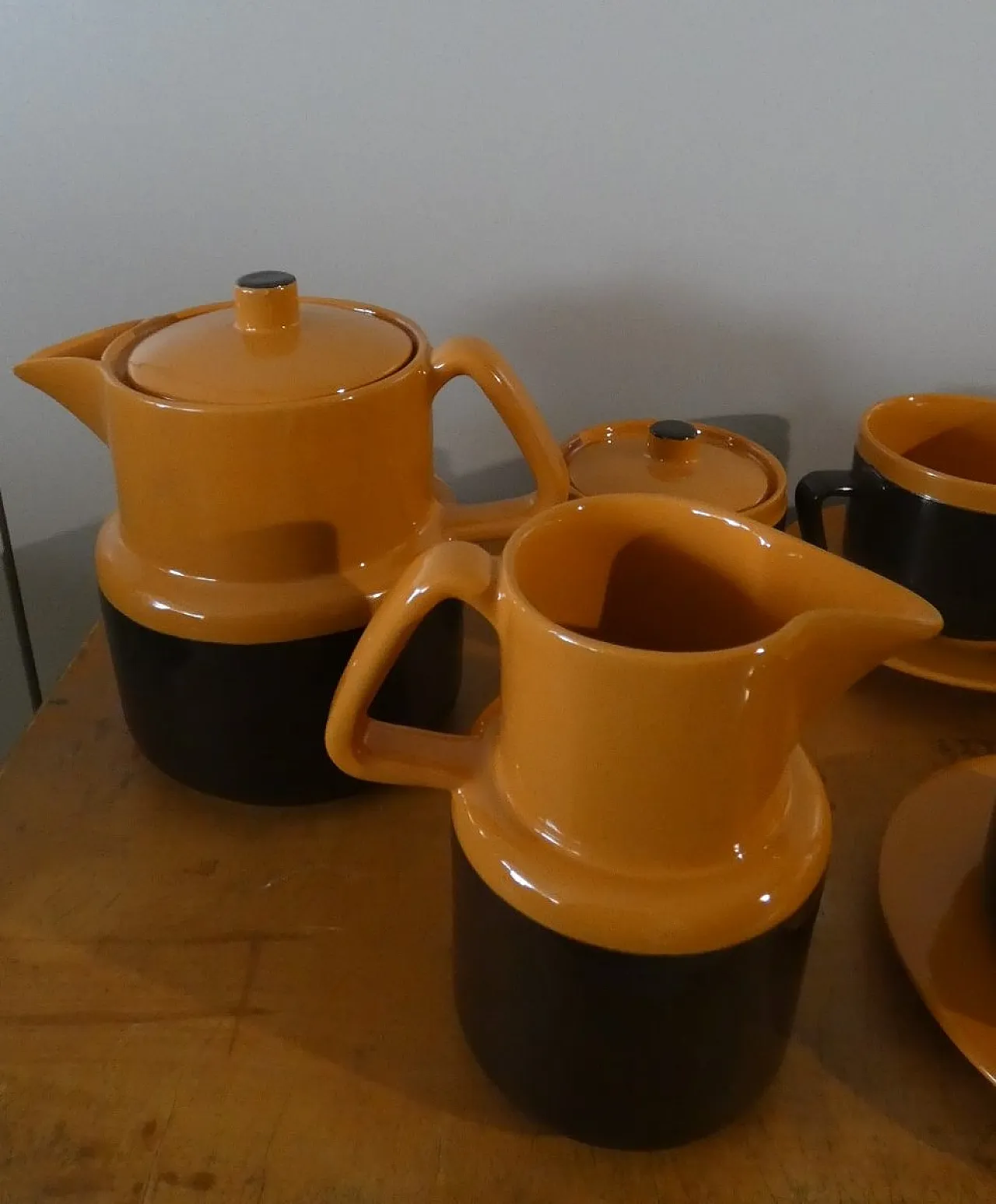 Set da tè di Settimo Rometti per Rometti Ceramiche, anni '60 4