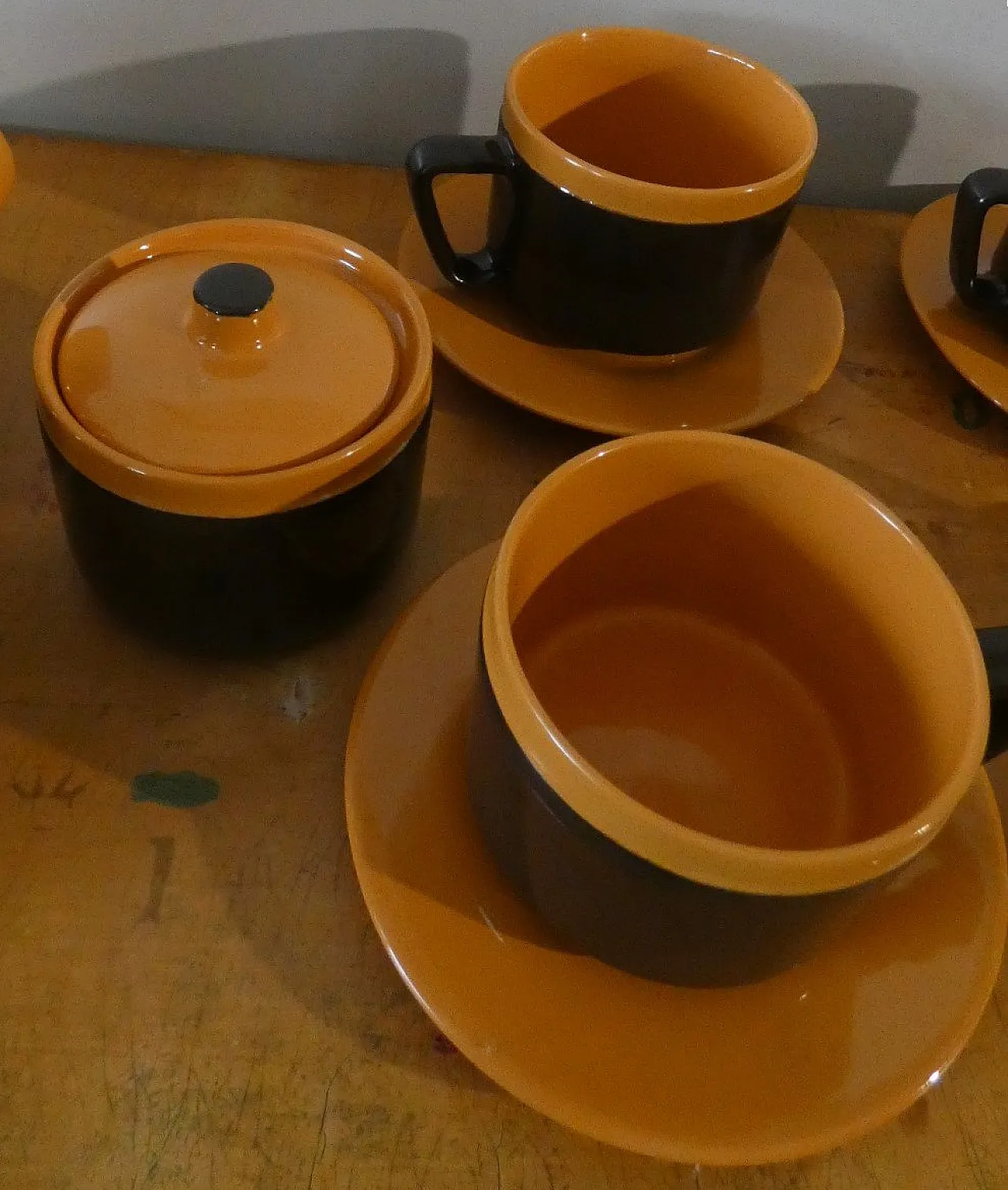 Set da tè di Settimo Rometti per Rometti Ceramiche, anni '60 5