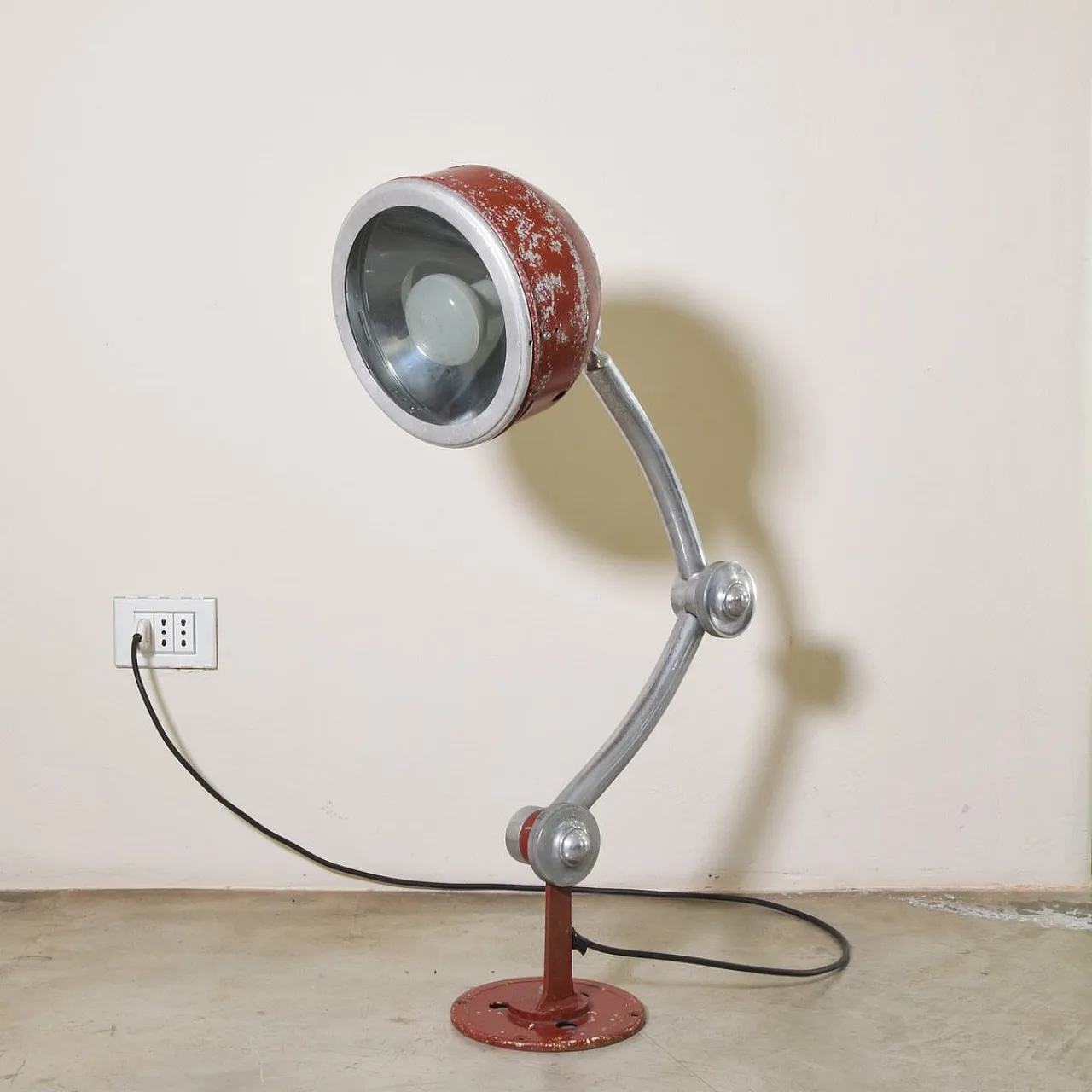 Lampada da tavolo industriale, anni '40 1
