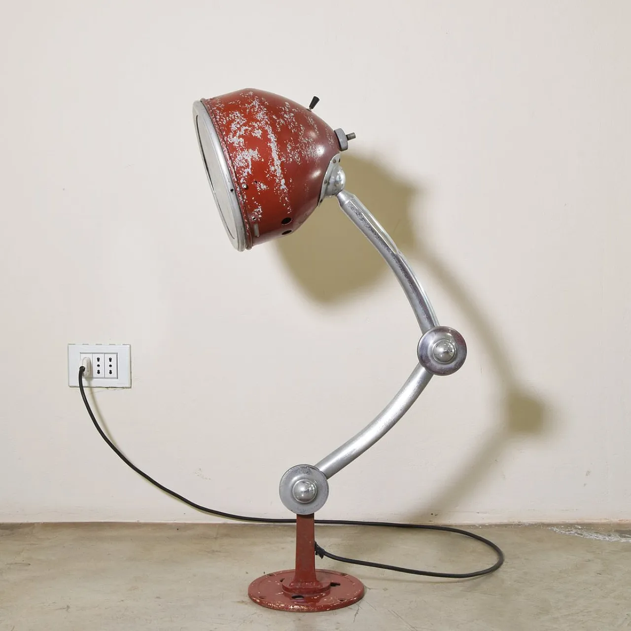 Lampada da tavolo industriale, anni '40 4