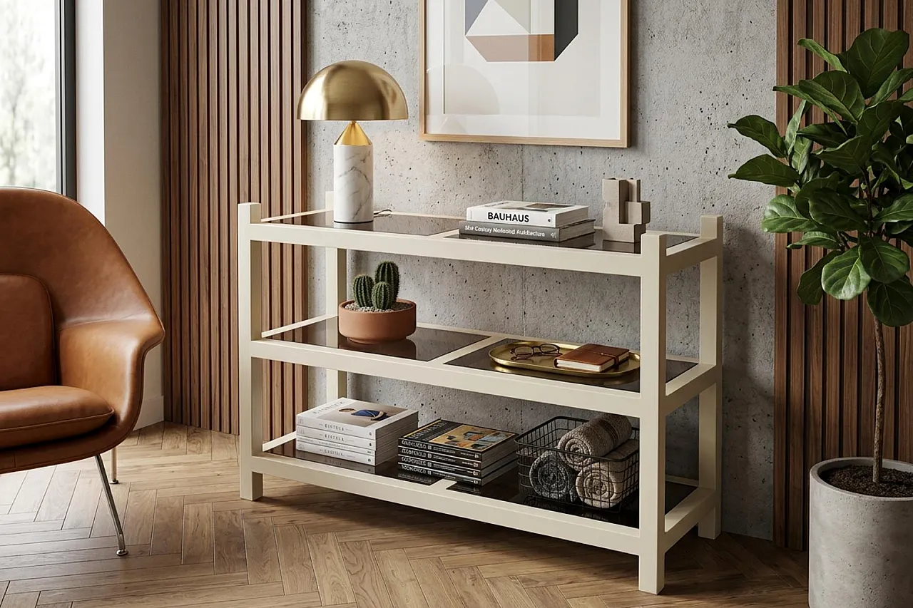 Bookcase/console, 1990s 3