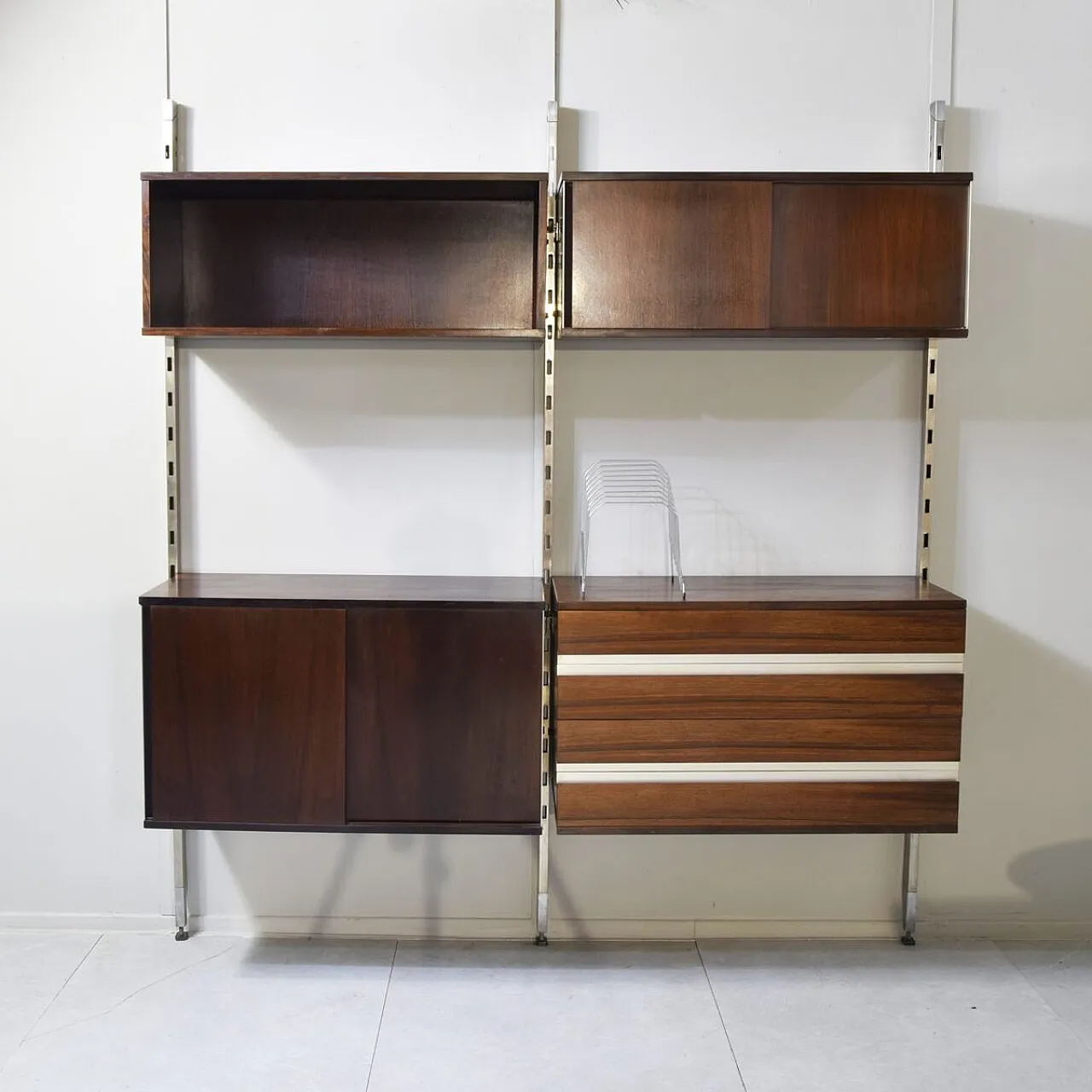 Urio bookcase by MIM Roma, 1960s 4