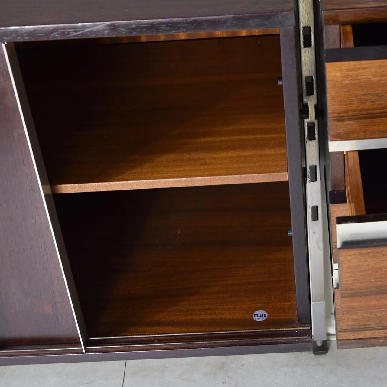 Urio bookcase by MIM Roma, 1960s 6