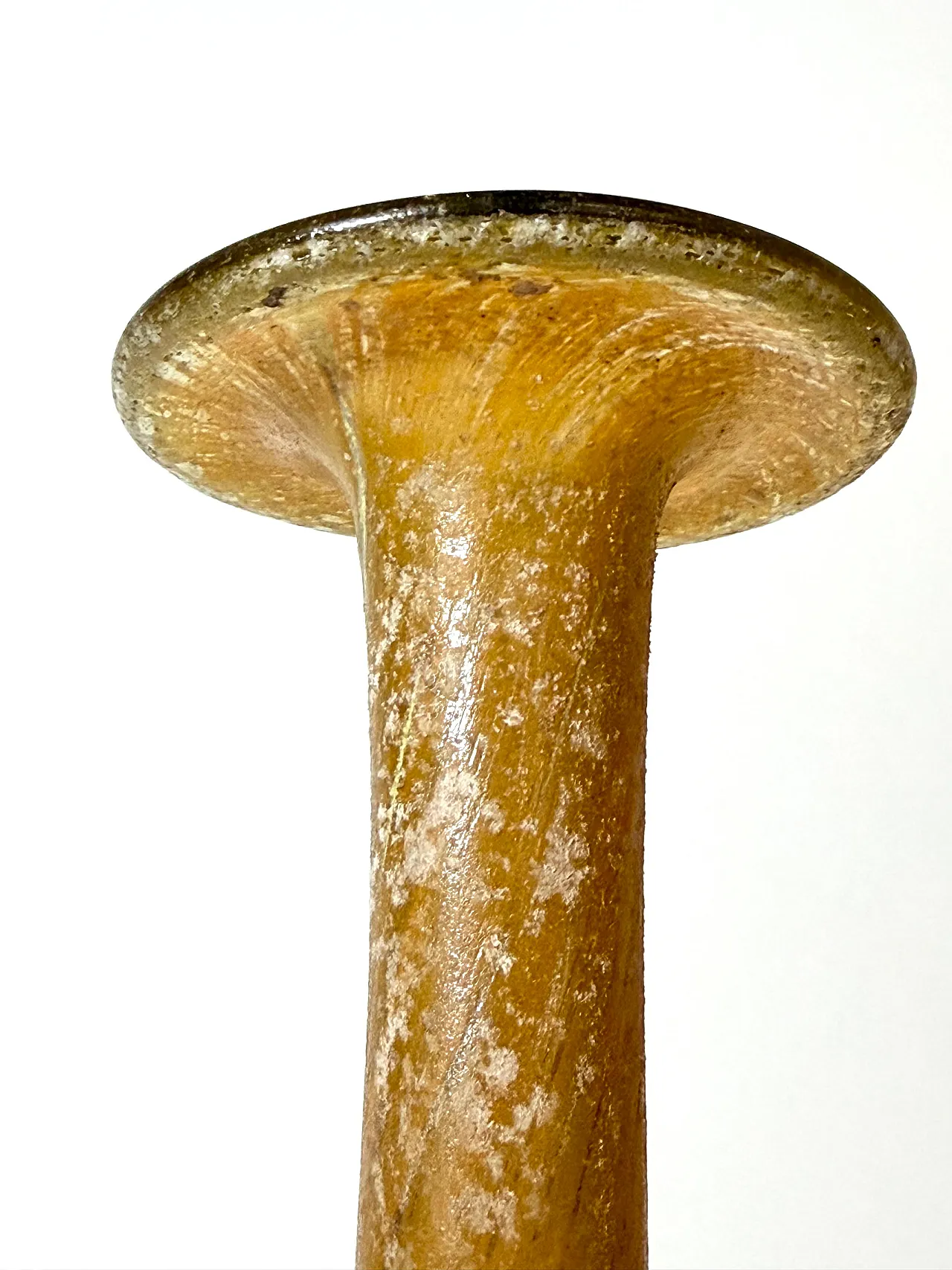 Vaso bottiglia in vetro scavo attr. a Gino Cenedese, anni '70 10
