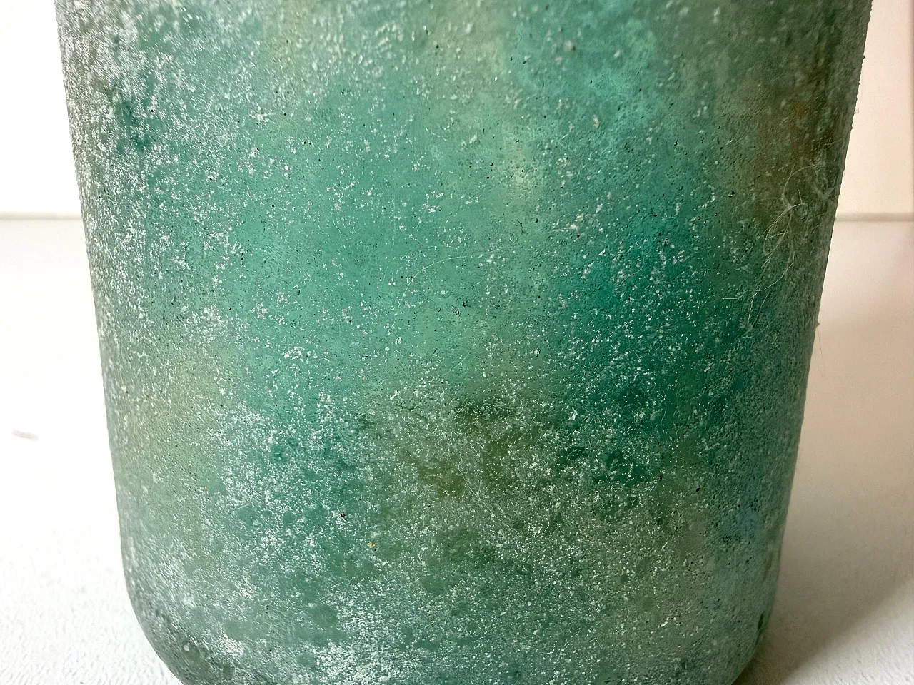 Vaso bottiglia in vetro scavo attr. a Gino Cenedese, '900 13