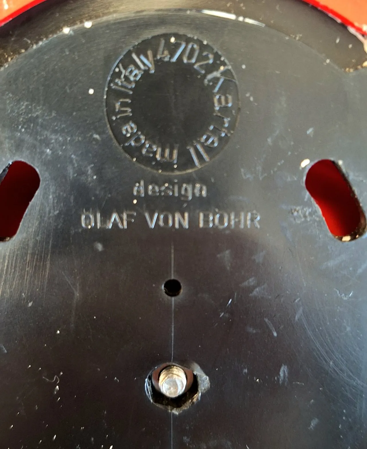Coppia di appendiabiti nr. 4702 di Olaf Van Bohr per Kartell, anni '70 5