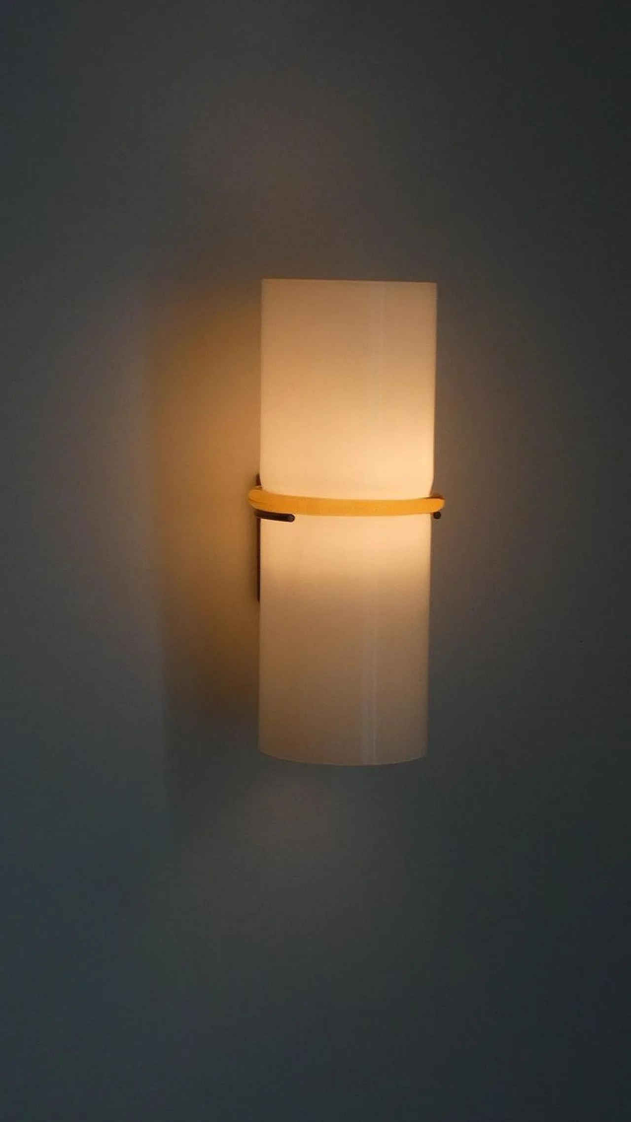 Murano glass wall lamp from Leucos, Italy, 1970s 4