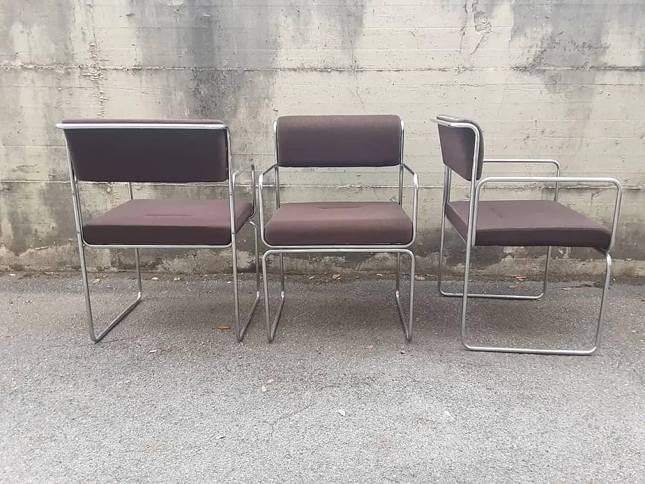 6 Minny chairs by Giovanni Carini for Planula, 1970s 5