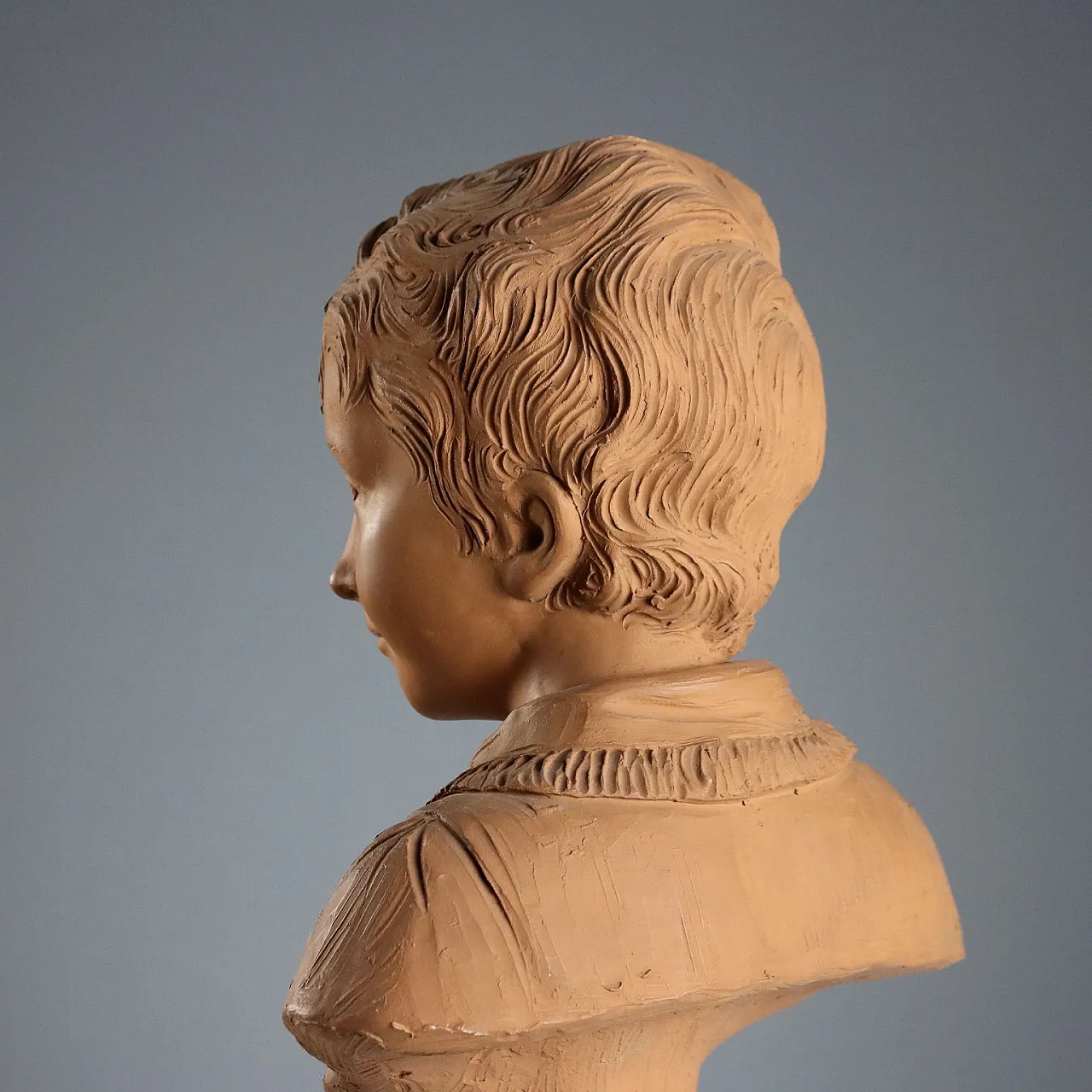Pair of busts, Jean Antoine Houdon Posthumous copy, 20th century 9