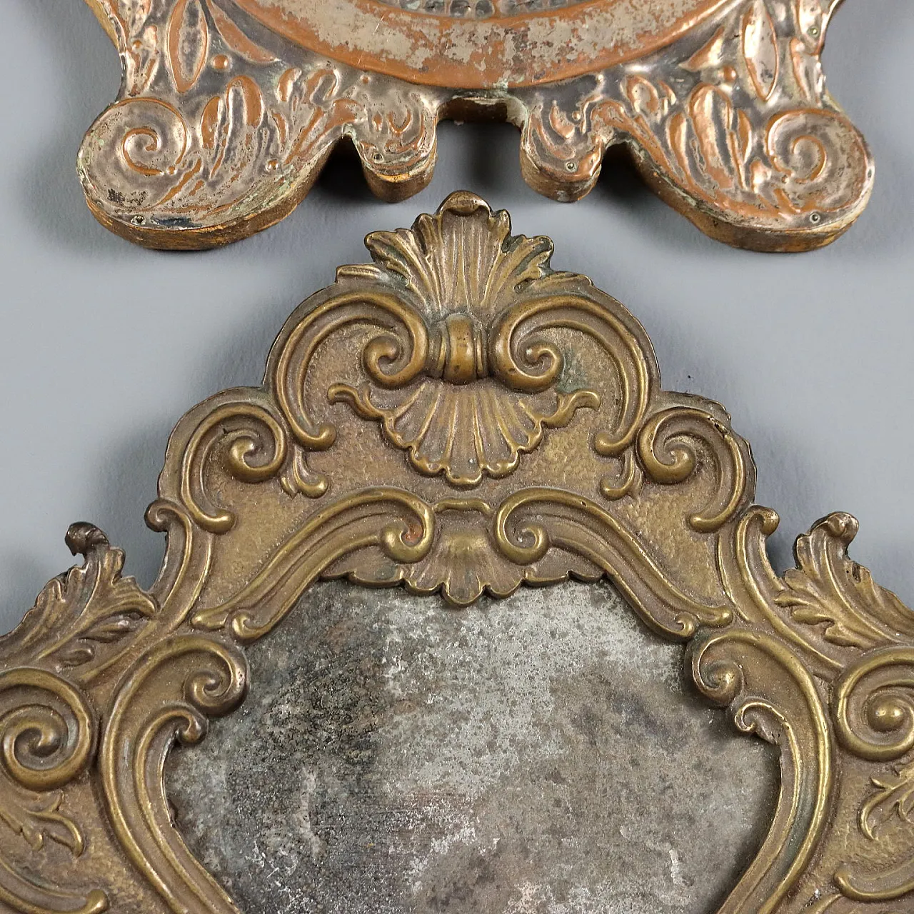 4 Cartegloria in metallo e bronzo, '800 9