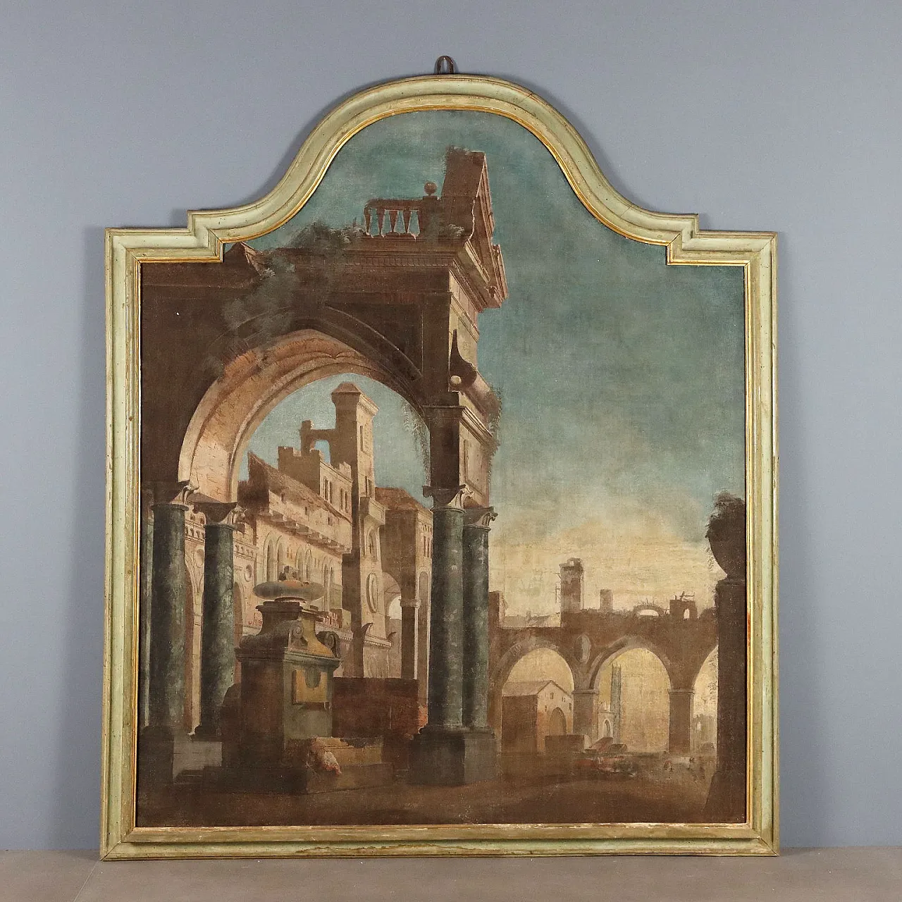 Painting by Pietro Paltronieri, tempera of canvas, 18th century 1
