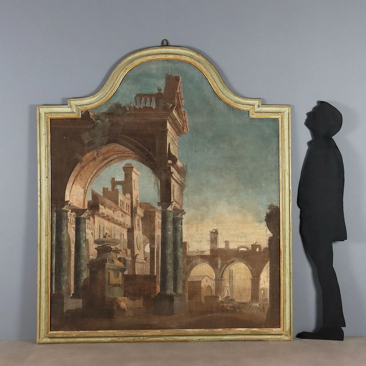 Painting by Pietro Paltronieri, tempera of canvas, 18th century 2