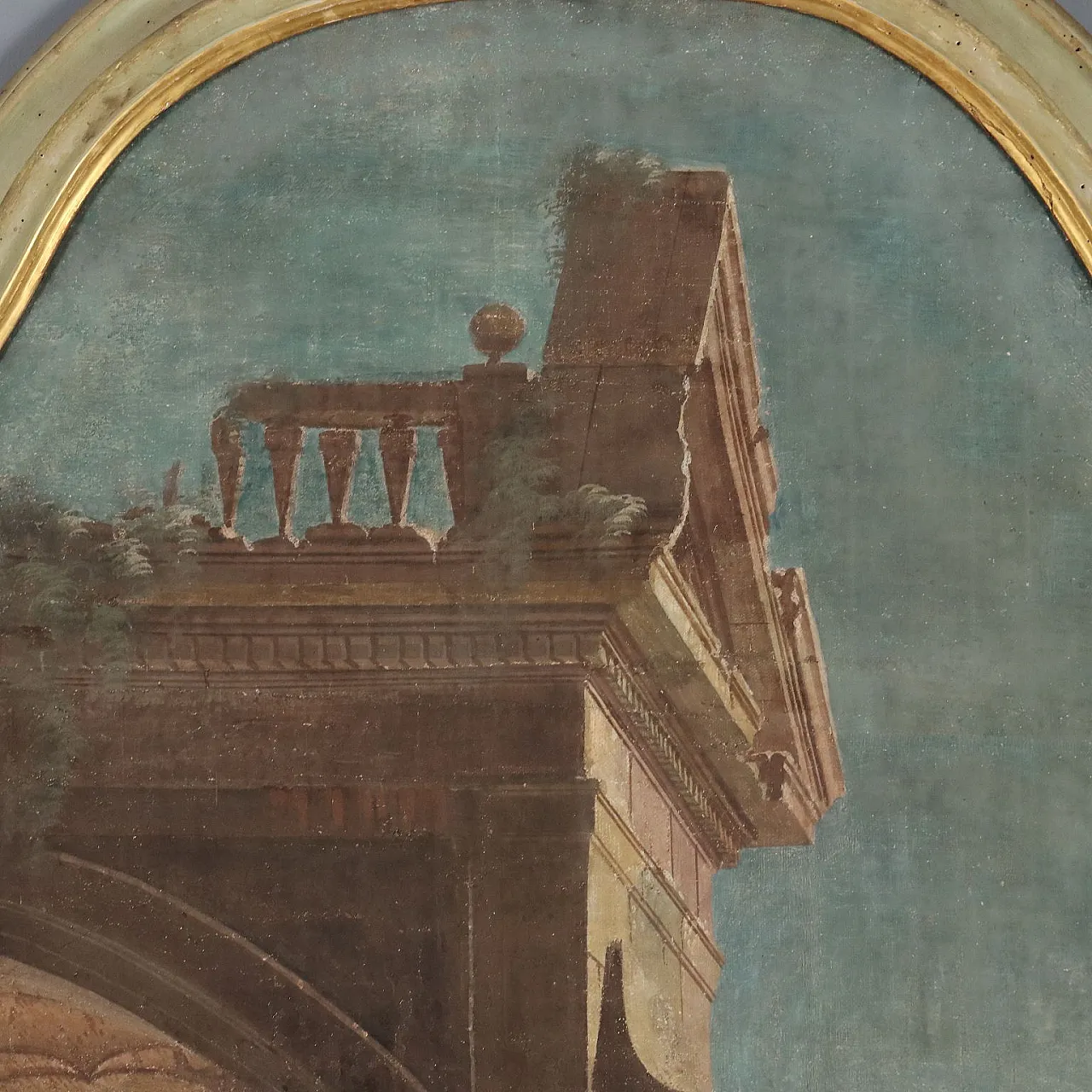 Painting by Pietro Paltronieri, tempera of canvas, 18th century 4