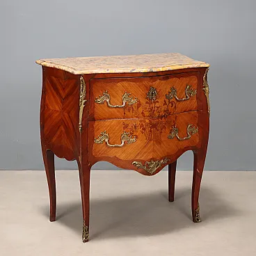 Small chest of drawers in Baroque style, 20th century