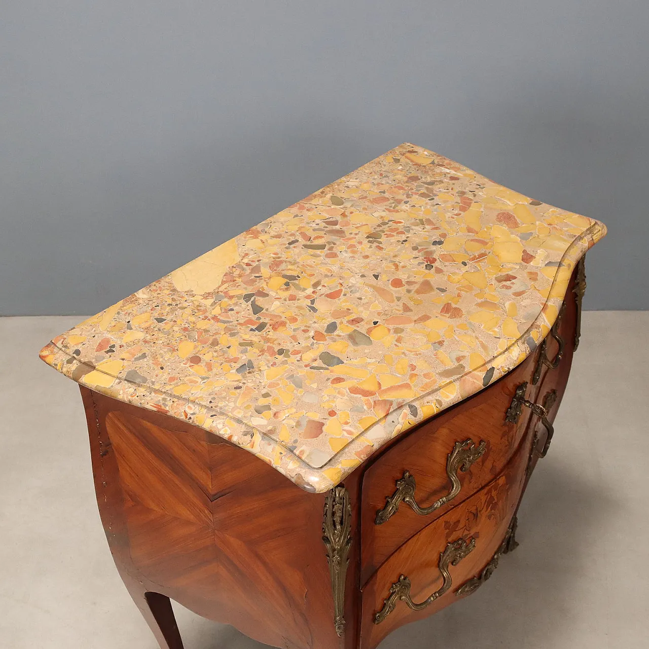 Small chest of drawers in Baroque style, 20th century 10