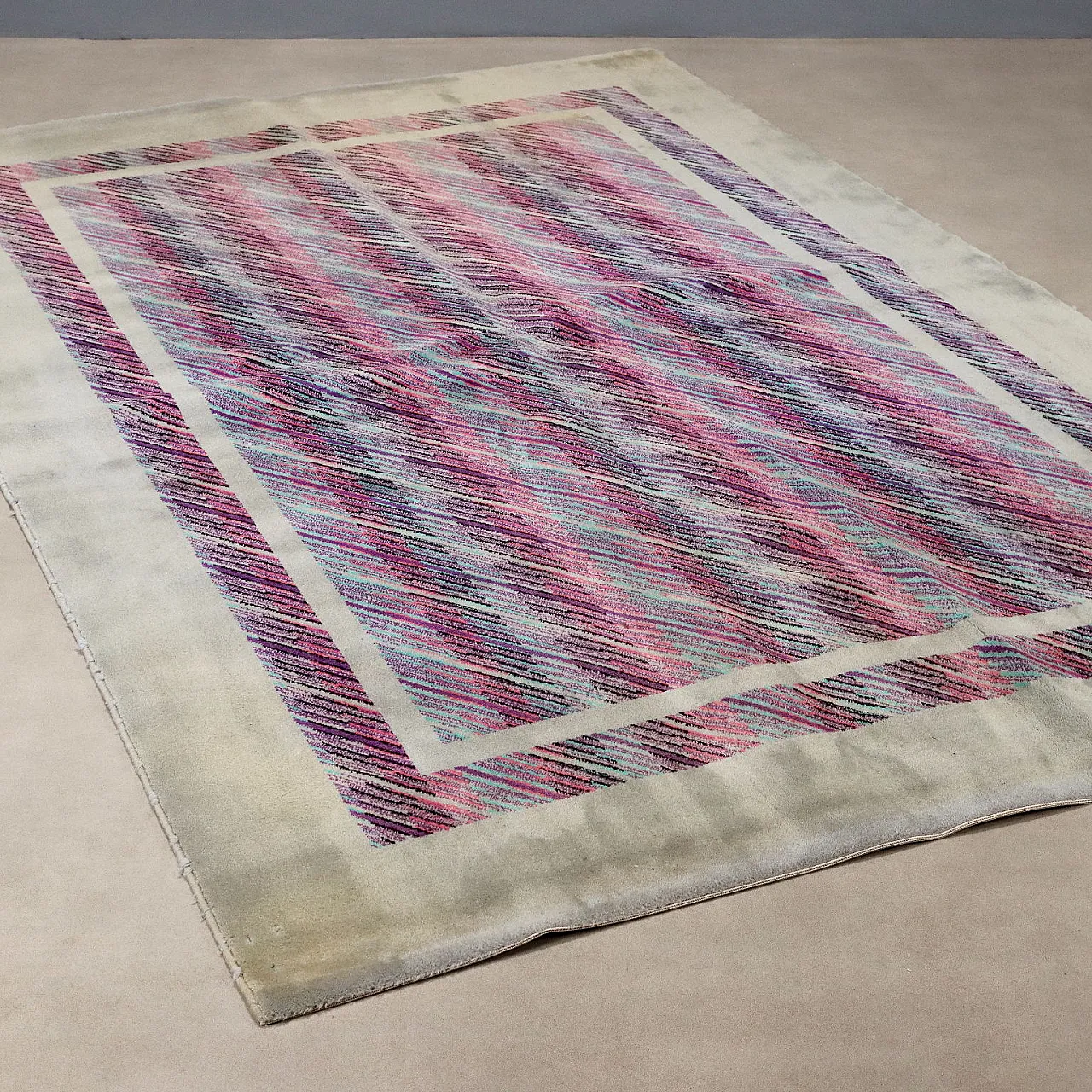 Tappeto di Missoni, Tj Vestor in lana, realizzato a macchina, '900 1