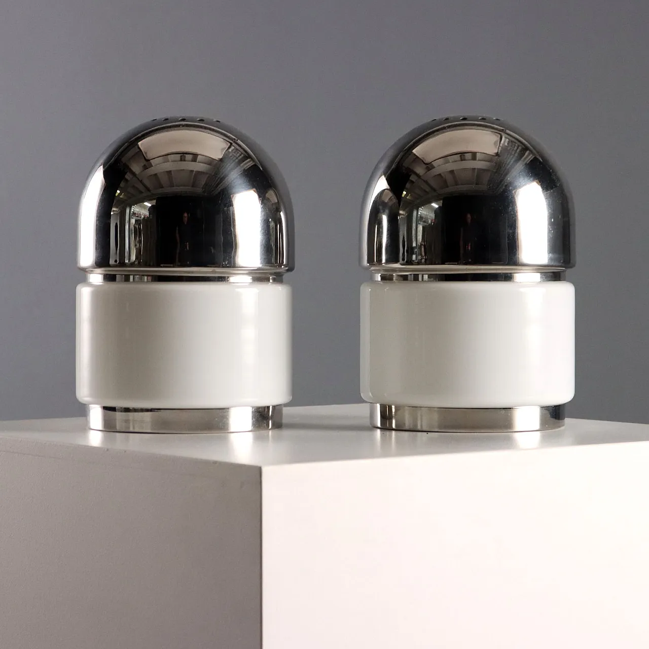 Pair of Reggiani table lamps, 20th century 4