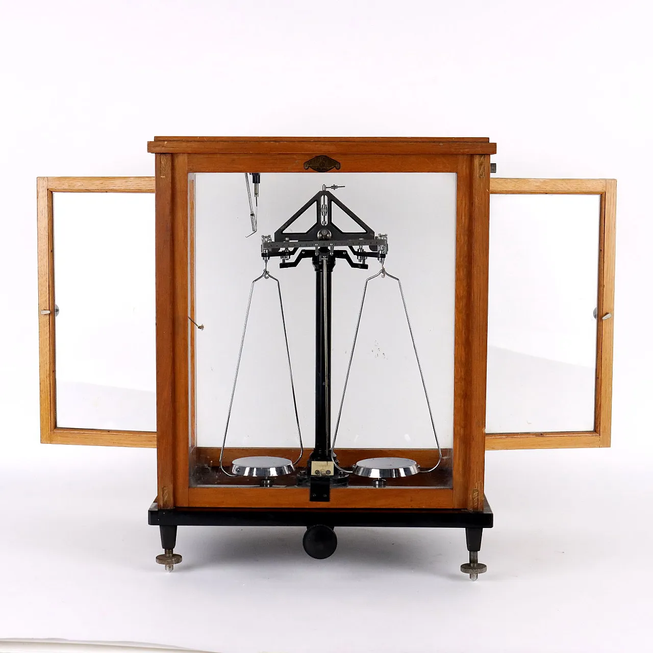 Bilancia Analogica in Teca Galileo Sartorius Milano 7