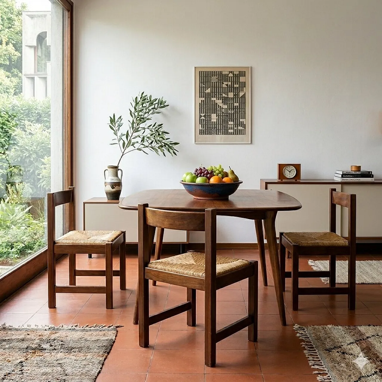 3 Torbecchia Chairs by Giovanni Michelucci, 20th century 2