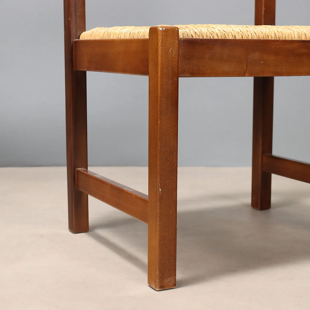 3 Torbecchia Chairs by Giovanni Michelucci, 20th century 6