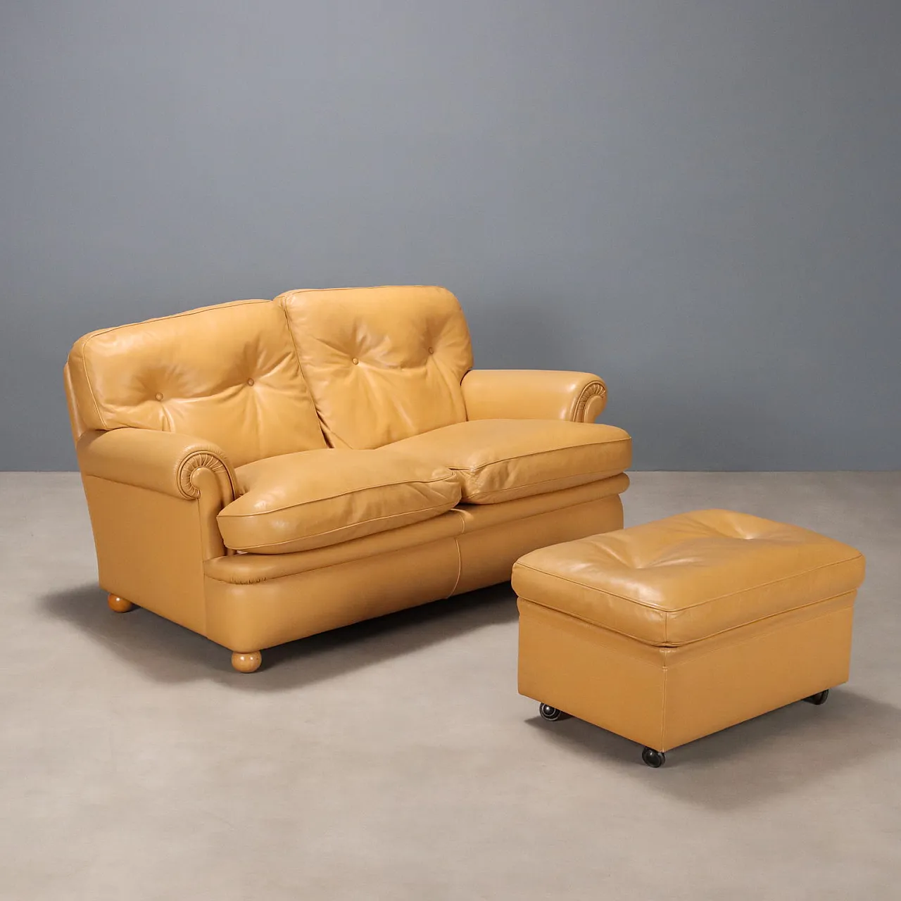 Sofa with pouf Dream/B, 20th century 1