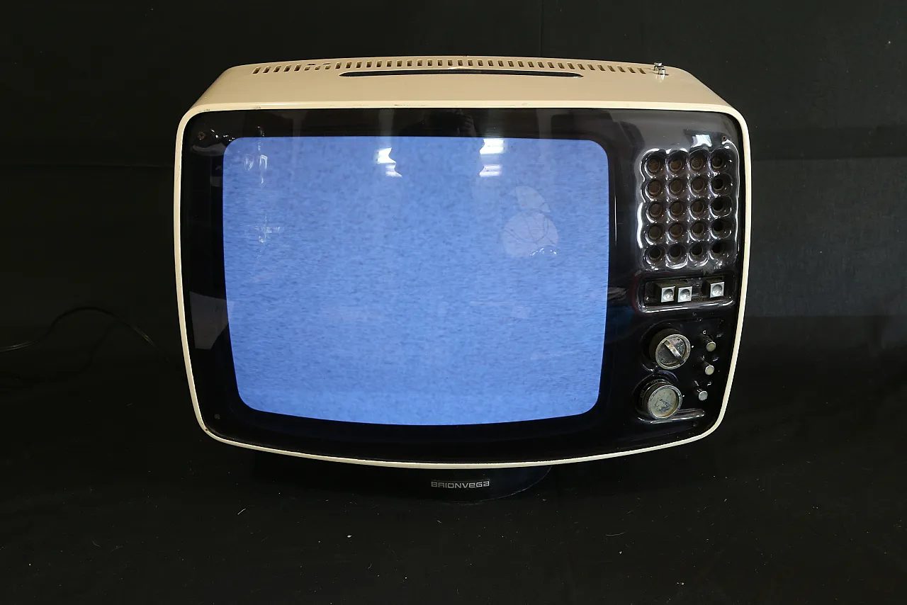 TV brionvega volans 17 U Mario Bellini 1969 funzionante perfetta spazio 1