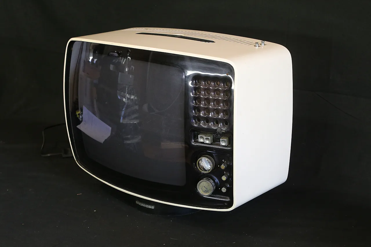 TV brionvega volans 17 U Mario Bellini 1969 funzionante perfetta spazio 6