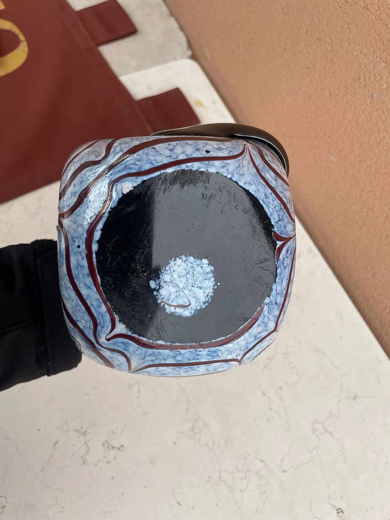 Vaso in vetro artistico in stile Murano 7
