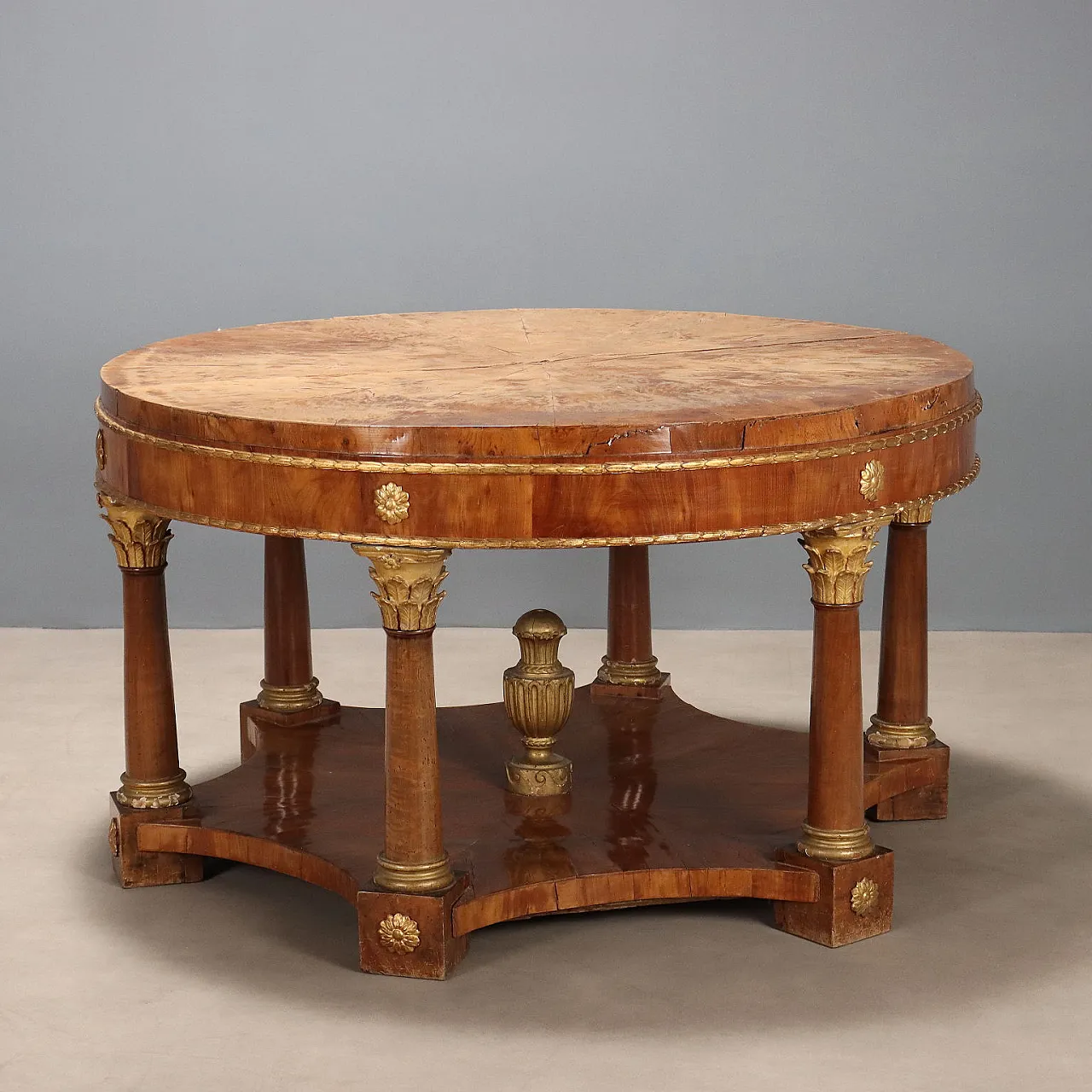 Tavolo Impero in legno di ciliegio, '800 1