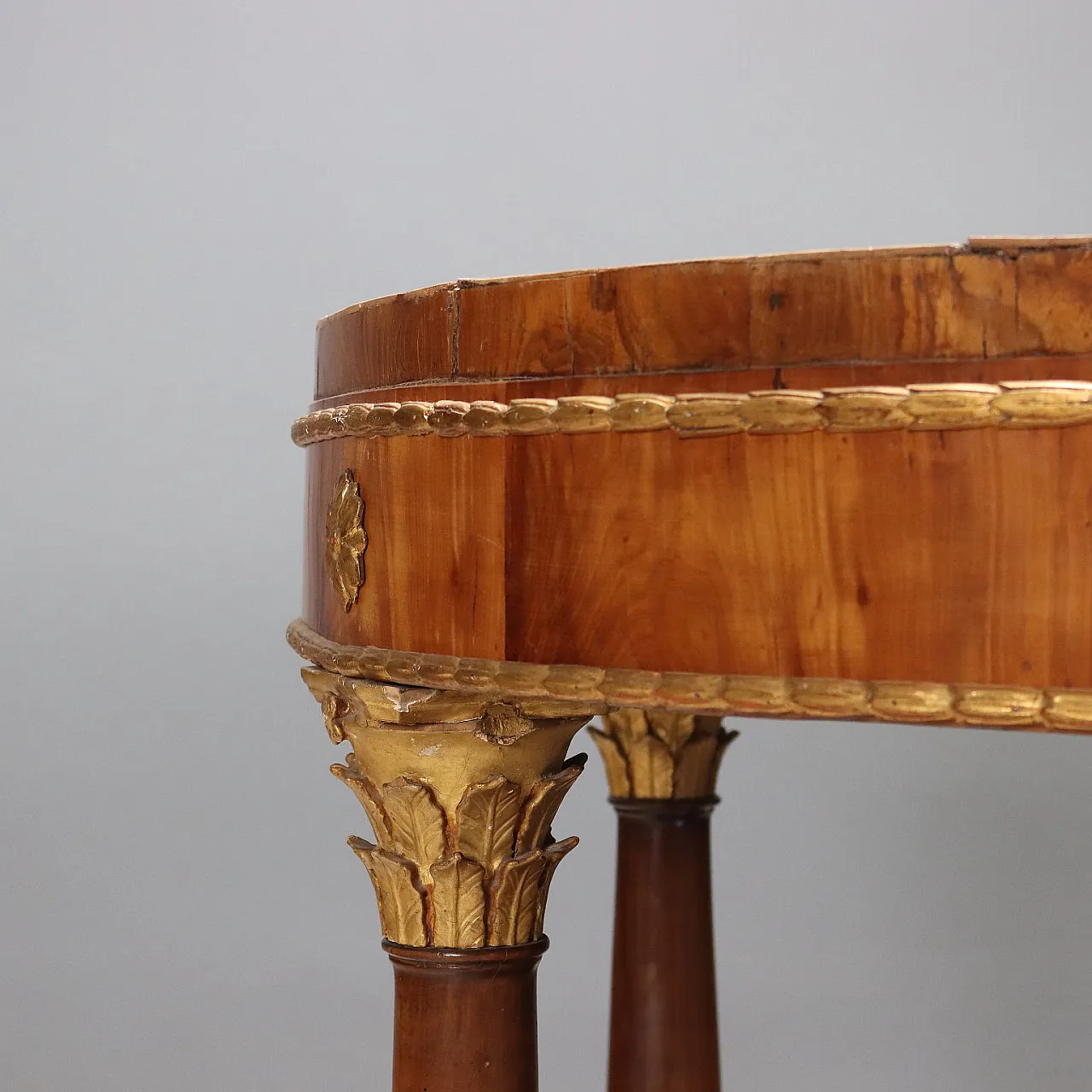 Tavolo Impero in legno di ciliegio, '800 5