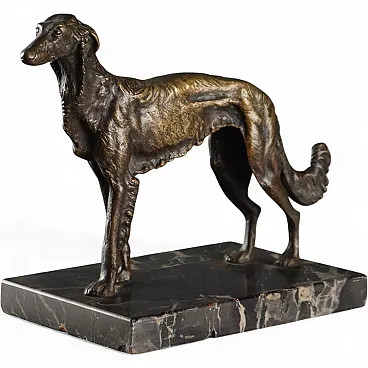 Bronze greyhound, 20th century