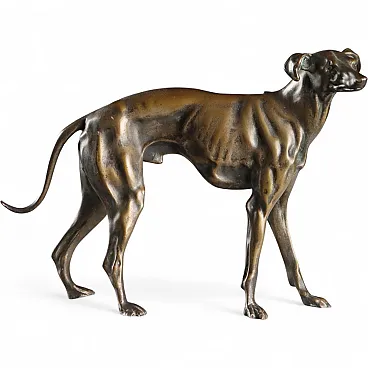 Bronze greyhound, 20th century