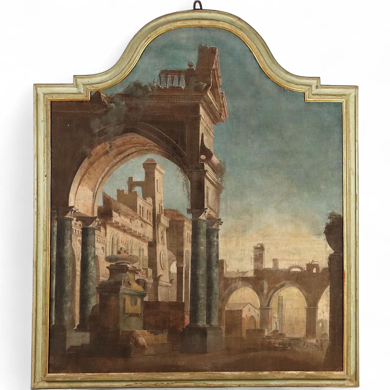 Painting by Pietro Paltronieri, tempera of canvas, 18th century 11