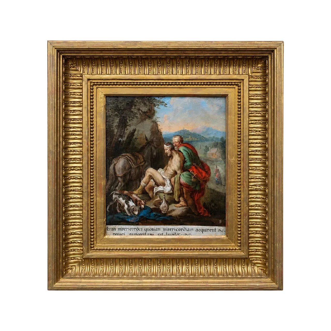 The Good Samaritan - Jacopo Bassano, Oil on Canvas, 16th Century 14