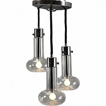 3 Light point lamp, 1960s