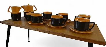 Tea Set by Settimo Rometti for Rometti Ceramiche, 1960s