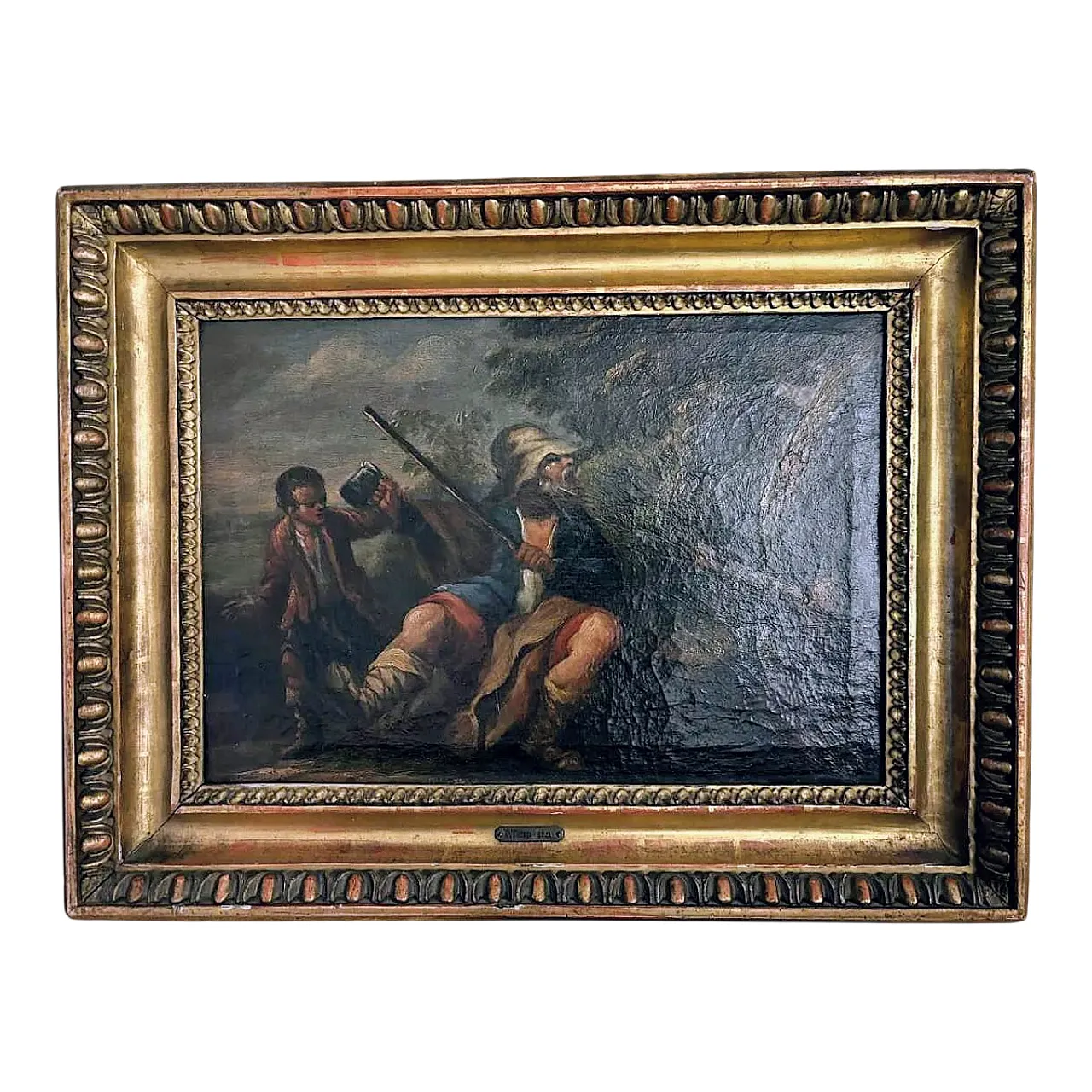 Baroque Battle Scene by Antonio Tempesta, Oil on Canvas, 17th Century 14