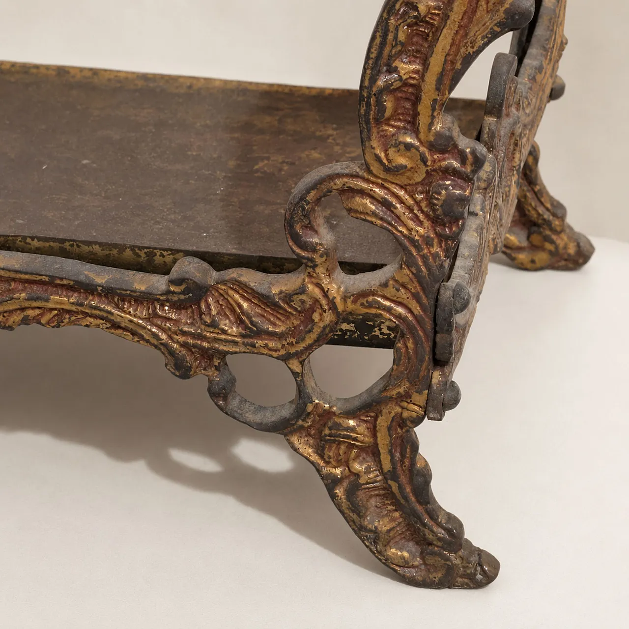 French umbrella stand in cast bronze 3